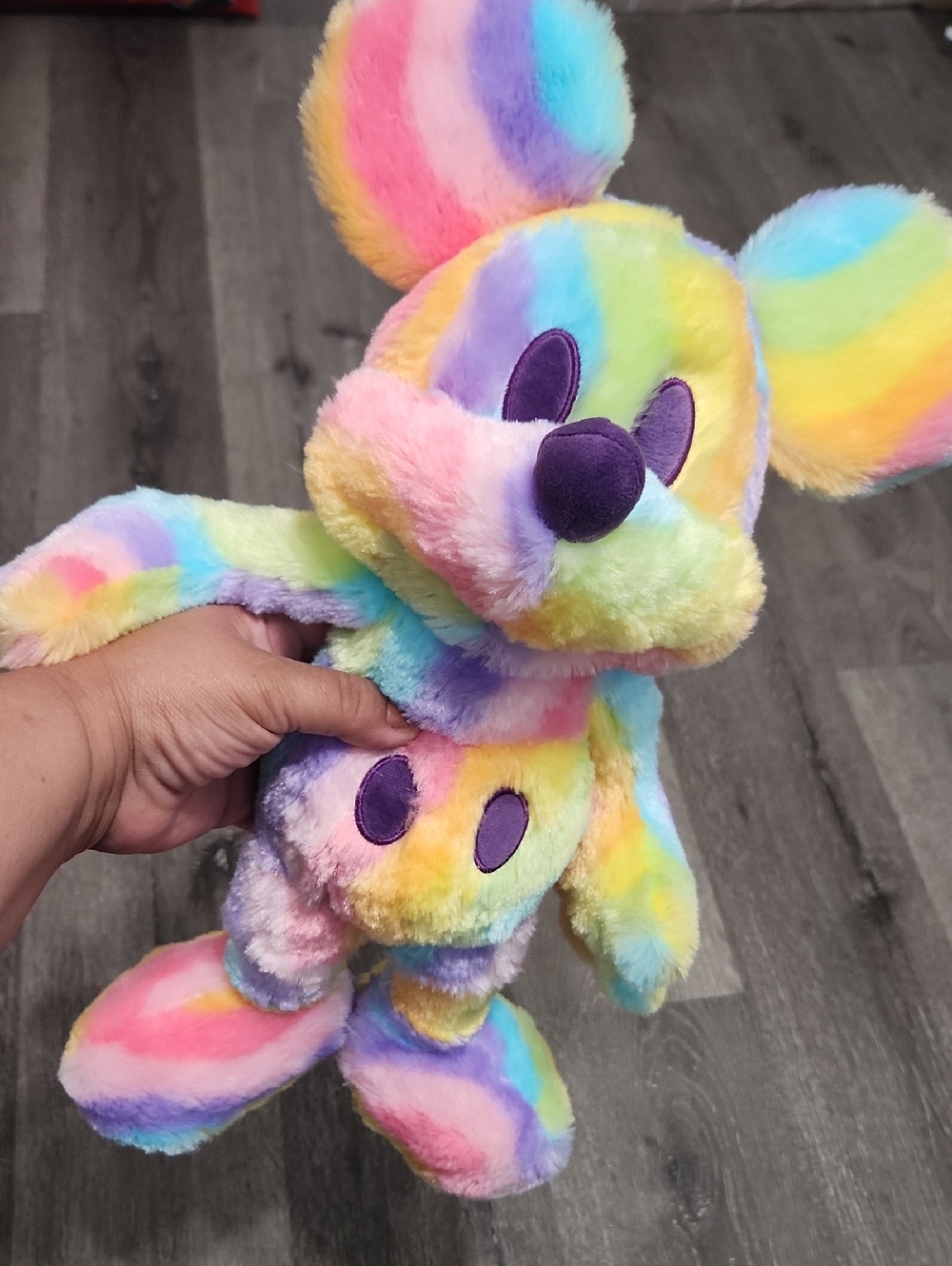 Disney Mickey Pastel Multicolor Plush